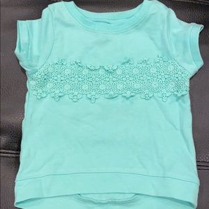 Baby girl shirt. Size 6 months.